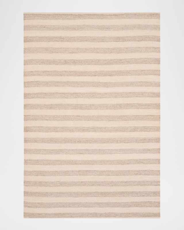 Celeste Stripe Hand-Woven Rug, 4' x 6'